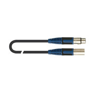 Quiklok RKSM340-2 RokSolid Microphone Cable - Black - 2.0m