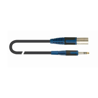 Quiklok RKSM344-9 RokSolid Microphone Cable - Black - 9.0m