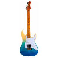 JET JS-450 TBL Transparent blue HSS Basswood body