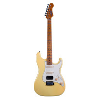 JET JS-400 VYW HSS electric guitar, Vintage yellow