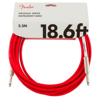 Fender Original Series Instrument Cable, 18.6', Fiesta Red