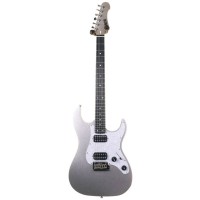 JET JS-500 SLS HH electric guitar, Silver sparkle