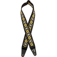 Fender Pasadena Woven Strap, Yellow Clover, 2