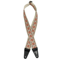 Fender Pasadena Woven Strap, Lattice Orange, 2