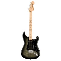 Fender Affinity Series™ Stratocaster® FMT HSS, Maple Fingerboard, Black Pickguard, Black Burst