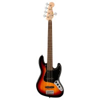 Fender Affinity Series™ Jazz Bass® V, Laurel Fingerboard, Black Pickguard, 3-Color Sunburst