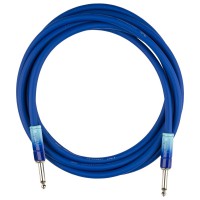 Fender Ombré Instrument Cable, Straight/Straight, 10', Belair Blue