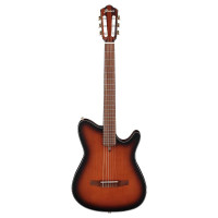 Ibanez FRH10N-BSF classical electro-acoustic guitar (Brown sunburst flat)