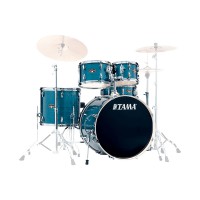 Tama IP52H6W-HLB Imperialstar drum set (Hairline blue, 22