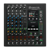 Mackie ONYX8 8-Channel premium analog mixer (with Multi-Track USB)