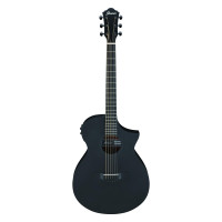 IBANEZ AEWC13-WK Ac. Guitar (Weathered Black Open Pore)