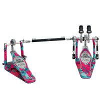 TAMA HP900RWMCS Iron Cobra 900 Marble Coral Swirl Rolling Glide Twin Pedal Limited Edition