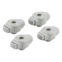TAMA QC8B4GY Quick-Set Cymbal Mate Gray (4pcs/set)