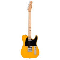 Fender Squier Sonic™ Telecaster®, Maple Fingerboard, Black Pickguard, Butterscotch Blonde