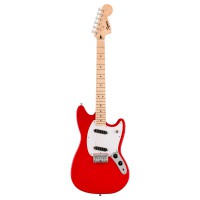 Fender Squier Sonic™ Mustang®, Maple Fingerboard, White Pickguard, Torino Red