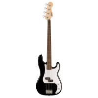 Fender Squier Sonic® Precision Bass®, Laurel Fingerboard, White Pickguard, Black