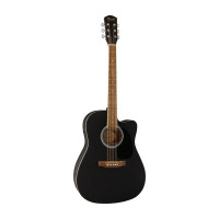 Fender FA-25CE Dreadnought, Walnut Fingerboard, Black