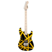 EVH Striped Series Black with Yellow Stripes
