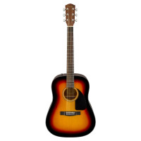 Fender CD-60 Dreadnought V3 w/Case, Walnut Fingerboard, Sunburst