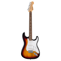 Fender Standard Stratocaster®, Laurel Fingerboard, White Pickguard, 3-Color Sunburst