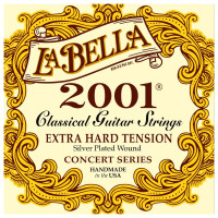 La Bella 2001 Classical Extra Hard String Set For Classical Guitar