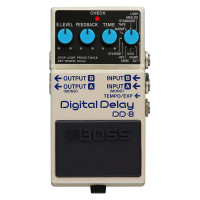 Boss Dd-8 Exp Advanced Compact Digital Delay With 11 Delay Modes