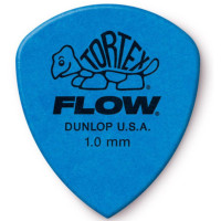 Dunlop Flow Standard Pick 1,00 mm, flow form; colour blue