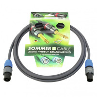 SOMMER CABLE Speaker cable Speakon 2x2.5 5m bk