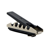 GEWA Capo F&S Lever, Nickel-plated, For classical guitar, flat
