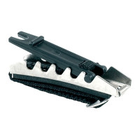 GEWA Capo F&S Lever, Nickel-plated, For Acoustic/western guitar, arched