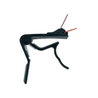 Gewa FIRE&STONE ACOUSTIC CAPODASTER ALUMINIUM HIGHGLOSS BLACK