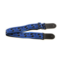 Ovation Leaf Nylon strap royal blue/black Guitar