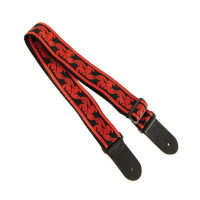 Ovation Guitar Straps Signature Nylon, ‘Multi-Soundhole’ motif, Retro Copper