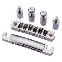 GEWA BRIDGE/TAILPIECE CHROME PLATED 