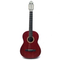 Valencia VC204TWR classical guitar, trans. wine red