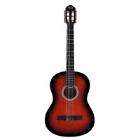 Valencia VC264HCSB classical guitar, with hybrid narrow neck, classic sunburst