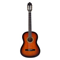 Valencia VC203CSB 3/4 Sized Classical Guitar, Classic Sunburst