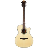 Bromo BAA2CE Acoustic guitar, Auditorium, Cutaway Electric acoustic, Natural