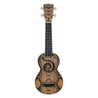 Mahalo MA1PY soprano ukulele, python
