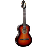 Valencia VC263CSB classical guitar, 3/4, classic sunburst
