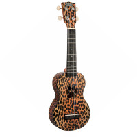 Mahalo MA1CH soprano ukulele, cheetah
