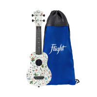 Flight UTS-40 FLOWER Ultra travel ukulele, w/gigbag