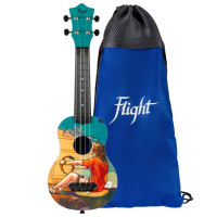 Flight UTS-42 GAME, Ultra travel ukulele, w/gigbag