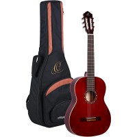 Ortega R121WR Classical Guitar Family Series 4/4-wine red+Bag