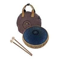 MEINL MOSTD2NB Octave Steel Tongue Drum Navy Blue, C-Minor, 432 Hz Incl. Bag & Two Mallets