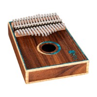 Ortega OKB30TH-JF Kalimba 17 Keys,C Major, Jelly Fish, Incl. Hard Case, Tuning Hammer