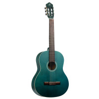 Ortega RST5MOC Classical Guitar Spruce Top/Catalpa B&S / 4/4 Reg.Neck, Nut:52mm, Matte Blue