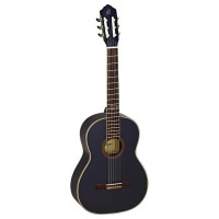 Ortega R221BK Concert Guitar Spruce Mahogany Body Incl. Onb44 Black