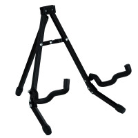 Ortega OPGS-2BK Portable Guitar Stand Black Metal
