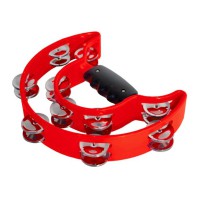 Alice ATB002 Red, Double-Ring Tambourine